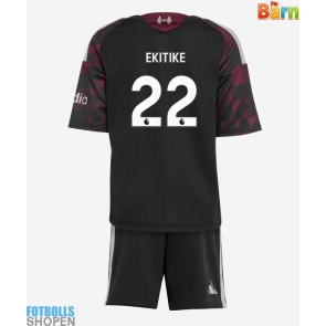 Billiga Liverpool Hugo Ekitike #22 Tredjeställ Barn 2026-27 Kortärmad (+ Korta byxor)